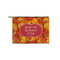 Fall Leaves Zipper Pouch Small (Front)