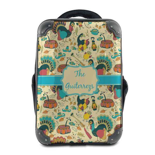 Custom Old Fashioned Thanksgiving 15" Hard Shell Backpack (Personalized)