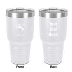 Old Fashioned Thanksgiving 30 oz Stainless Steel Tumbler - White - Double-Sided (Personalized)