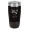 Old Fashioned Thanksgiving Black Polar Camel Tumbler - 20oz - Front