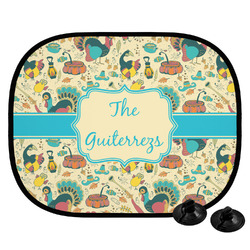 Old Fashioned Thanksgiving Car Side Window Sun Shade (Personalized)