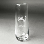 Old Fashioned Thanksgiving Champagne Flute - Stemless Engraved - Single (Personalized)