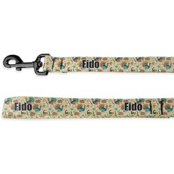 Old Fashioned Thanksgiving Dog Leash - 6 ft (Personalized)