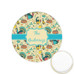 Old Fashioned Thanksgiving Printed Cookie Topper - 1.25" (Personalized)