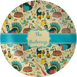 Old Fashioned Thanksgiving Melamine Plate (Personalized)
