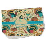 Old Fashioned Thanksgiving Burp Cloth - Fleece w/ Name or Text