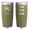 Old Fashioned Thanksgiving Olive Polar Camel Tumbler - 20oz - Double Sided - Approval