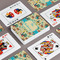 Old Fashioned Thanksgiving Playing Cards - Front & Back View