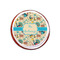 Old Fashioned Thanksgiving Printed Icing Circle - XSmall - On Cookie