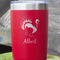 Old Fashioned Thanksgiving Red Polar Camel Tumbler - 20oz - Close Up