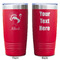 Old Fashioned Thanksgiving Red Polar Camel Tumbler - 20oz - Double Sided - Approval