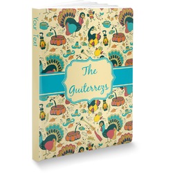Old Fashioned Thanksgiving Softbound Notebook - 5.75" x 8" (Personalized)