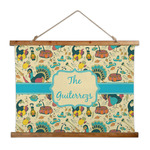 Old Fashioned Thanksgiving Wall Hanging Tapestry - Wide (Personalized)