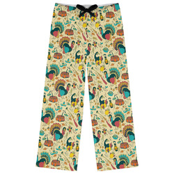 Old Fashioned Thanksgiving Womens Pajama Pants - M