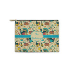 Old Fashioned Thanksgiving Zipper Pouch - Small - 8.5"x6" (Personalized)