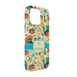 Old Fashioned Thanksgiving iPhone Case - Plastic - iPhone 13 Pro (Personalized)