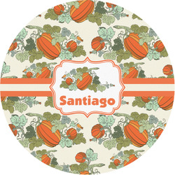 Pumpkins Multipurpose Round Labels - 1" (Personalized)