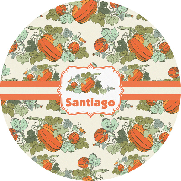 Custom Pumpkins Multipurpose Round Labels - 2" (Personalized)