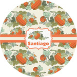 Pumpkins Multipurpose Round Labels - Custom Sized (Personalized)