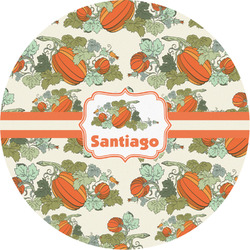 Pumpkins Multipurpose Round Labels - 3" (Personalized)