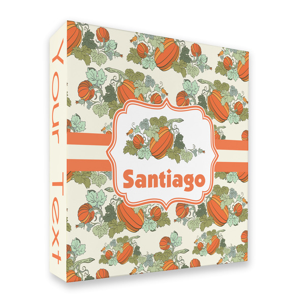 Custom Pumpkins 3 Ring Binder - Full Wrap - 2" (Personalized)