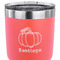 Pumpkins 30 oz Stainless Steel Ringneck Tumbler - Coral - CLOSE UP