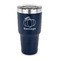 Pumpkins 30 oz Stainless Steel Ringneck Tumblers - Navy - FRONT