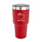 Pumpkins 30 oz Stainless Steel Ringneck Tumblers - Red - FRONT