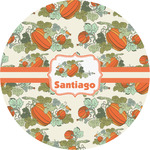 Pumpkins Multipurpose Round Labels - 4" (Personalized)