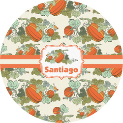 Pumpkins Multipurpose Round Labels - 4" (Personalized)