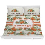 Pumpkins Comforter Set - King (Personalized)