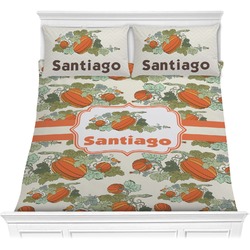 Pumpkins Comforter Set - Full / Queen (Personalized)