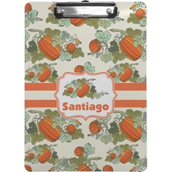 Pumpkins Clipboard (Personalized)