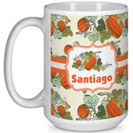 Pumpkins 15 Oz Coffee Mug - White (Personalized)