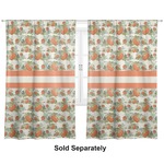 Pumpkins Curtain Panel - Custom Size