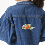 Pumpkins Twill Iron On Patch - Custom Shape - X-Large