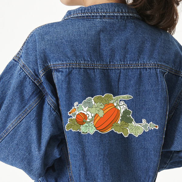 Custom Pumpkins Twill Iron On Patch - Custom Shape - 3XL