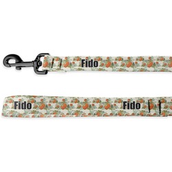Pumpkins Deluxe Dog Leash - 4 ft (Personalized)