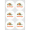 Pumpkins Drink Topper - XLarge - Set of 6