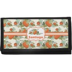 Pumpkins Canvas Checkbook Cover (Personalized)