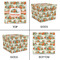 Pumpkins Gift Boxes with Lid - Canvas Wrapped - Large - Approval