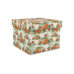 Pumpkins Gift Box with Lid - Canvas Wrapped - Small (Personalized)