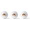 Pumpkins Golf Balls - Titleist - Set of 3 - APPROVAL