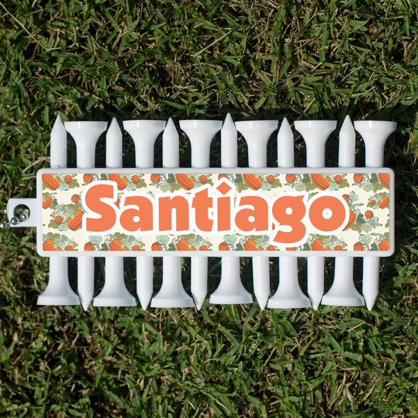 Custom Pumpkins Golf Tees & Ball Markers Set (Personalized)