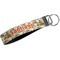 Pumpkins Webbing Keychain FOB with Metal