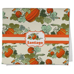 Pumpkins Kitchen Towel - Poly Cotton w/ Name or Text