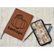 Pumpkins Leather Sketchbook - Large - Double Sided - In Context