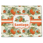 Pumpkins Single-Sided Linen Placemat - Single w/ Name or Text