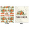 Pumpkins Minky Blanket - 50"x60" - Double Sided - Front & Back