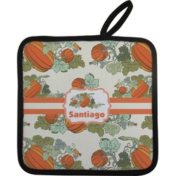 Pumpkins Pot Holder w/ Name or Text